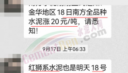 23個(gè)省水泥價(jià)格下跌！修復(fù)上漲來(lái)了！
